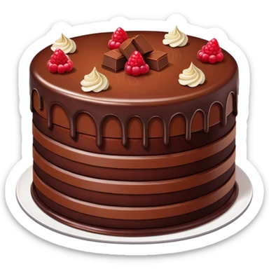 Most delicious dessert luxury sticker