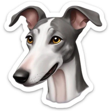 loving galgo sticker