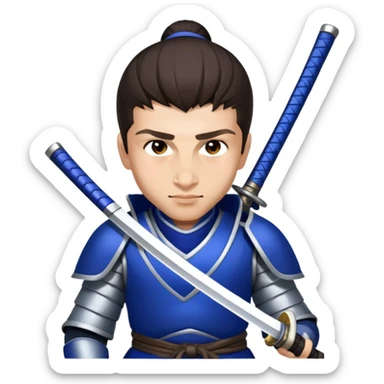 Steadfast Samurai sticker
