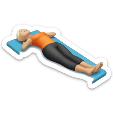 Pilates mats  sticker