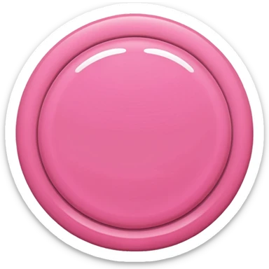 Two pink circles sticker
