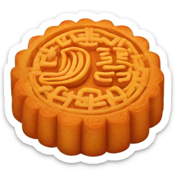 Chinese moon cake  sticker