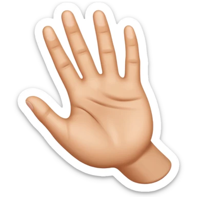 Emoji saying imma touch you sticker