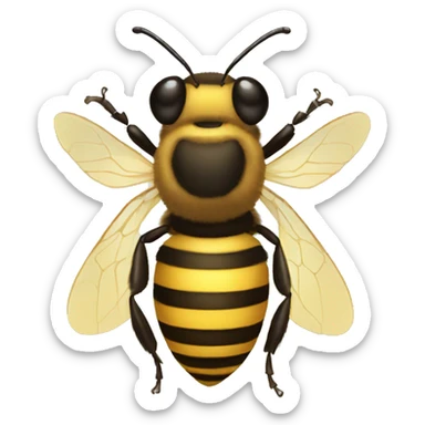 honeybee sticker