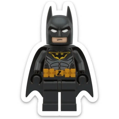Lego batman color bodies black sticker