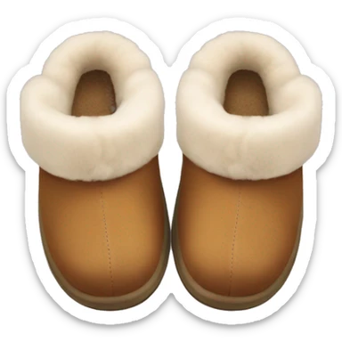 UGG slippers  sticker