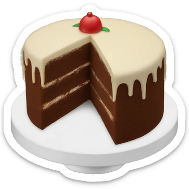 Cake sticker