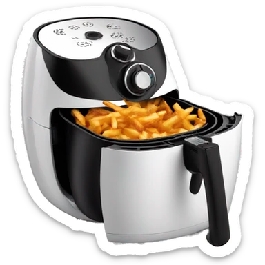 Air fryer sticker