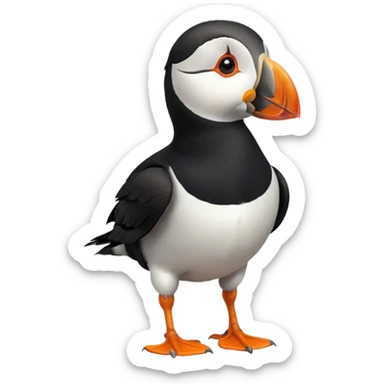 Puffin bird sticker