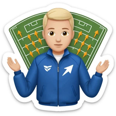 football playbook formation one team fooball manager sticker