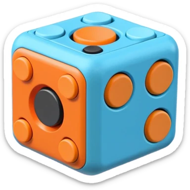 fidget cube sticker