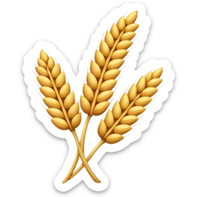 wheat kernel sticker