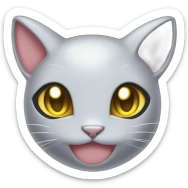 shiny mew pokemon sticker