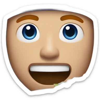 a red haired young man in a ravens jersey eating a chipotle burrito bowl sticker