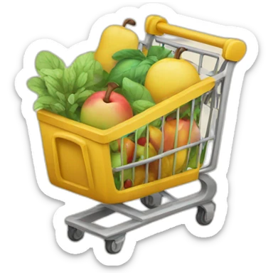 shopping sticker