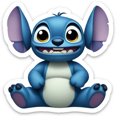 Stitch sticker
