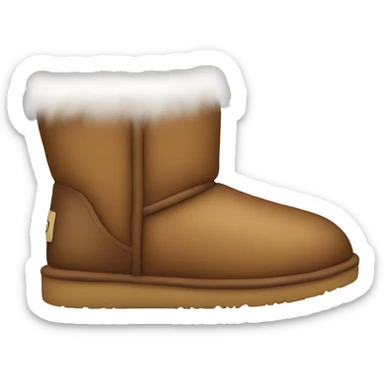 Christmas uggs sticker