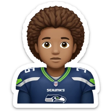 do an emoji of Seattle Seahawks' wide receiver Jaxon Smith-Njigba sticker