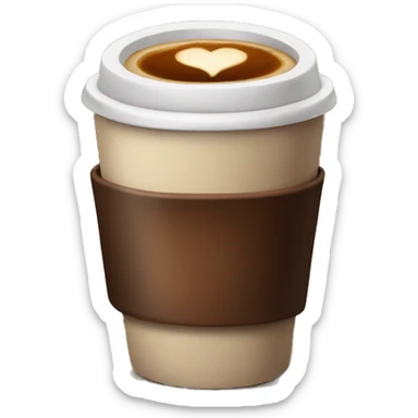 coffee that looks exotic sticker