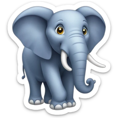 Éléphant sticker