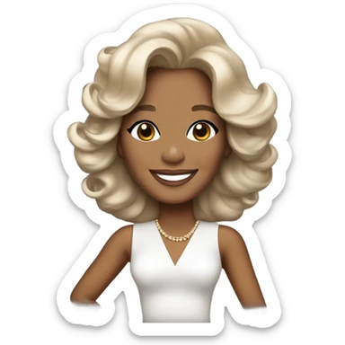 Whitney Houston  sticker