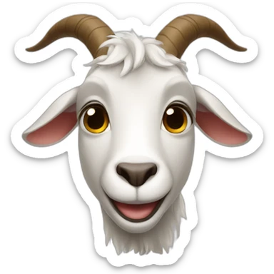 The Real Goat sticker