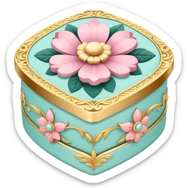 Flower knows makeup packaging  sticker