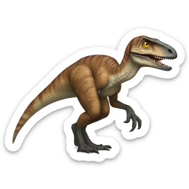 Velociraptor sticker