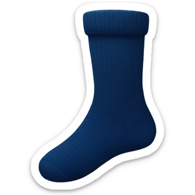 dark blue socks sticker