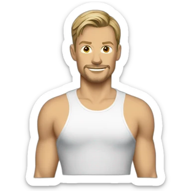 Joel Kinnaman wardrobe sticker