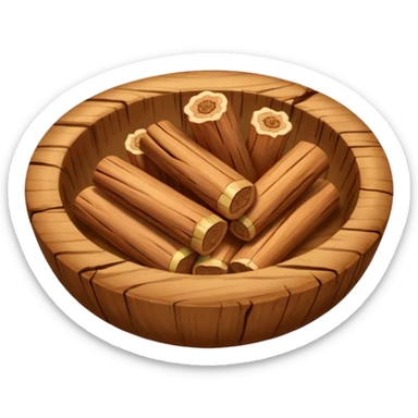 Sandalwood sticker