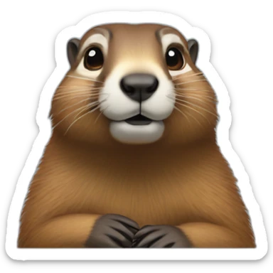 sorry Marmot sticker