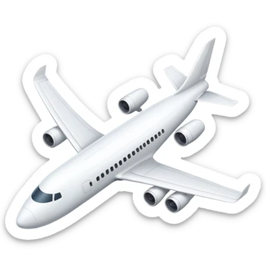 plane pov from up side sticker