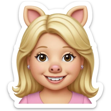 miss piggy sticker
