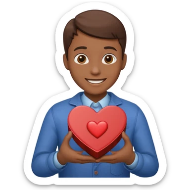 Dona san valentin sticker