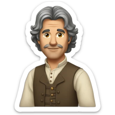 Charles ingalls sticker