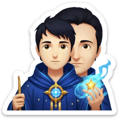 Cosmic Wizard sticker