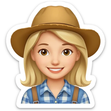 Country girl sticker