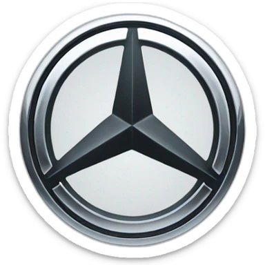 AMG Mercedes logo sticker