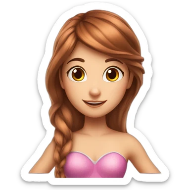 flora-the-winx-girl-fairy-wings-brown-hair sticker
