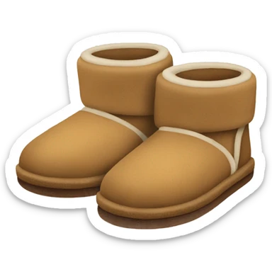UGG slippers  sticker