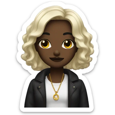 Dark feminine energy vibe sticker