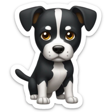 Chien qui fait du karaté sticker