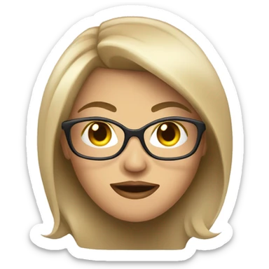 a lady addicted to casino sticker