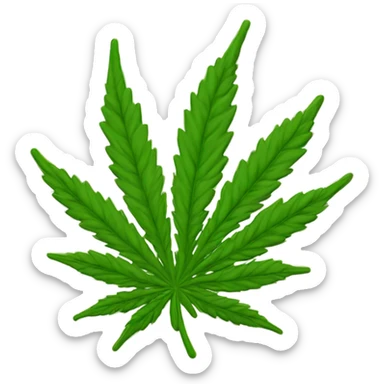 Cannabis nug  sticker