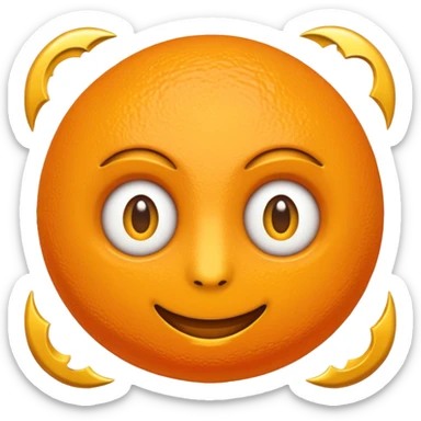 entsetztes original Emoji im Gefängnis sticker