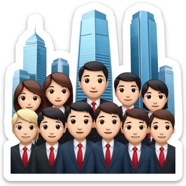 the new breed of Hong Kong red capitalists seeing China offers some monetary opportunities all over the land sticker