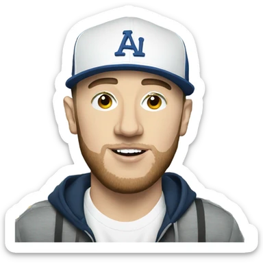 Mac Miller sticker