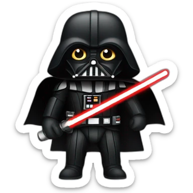 Dark vador en string sticker