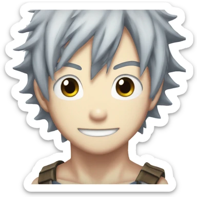 Natsu from fairy tail sticker